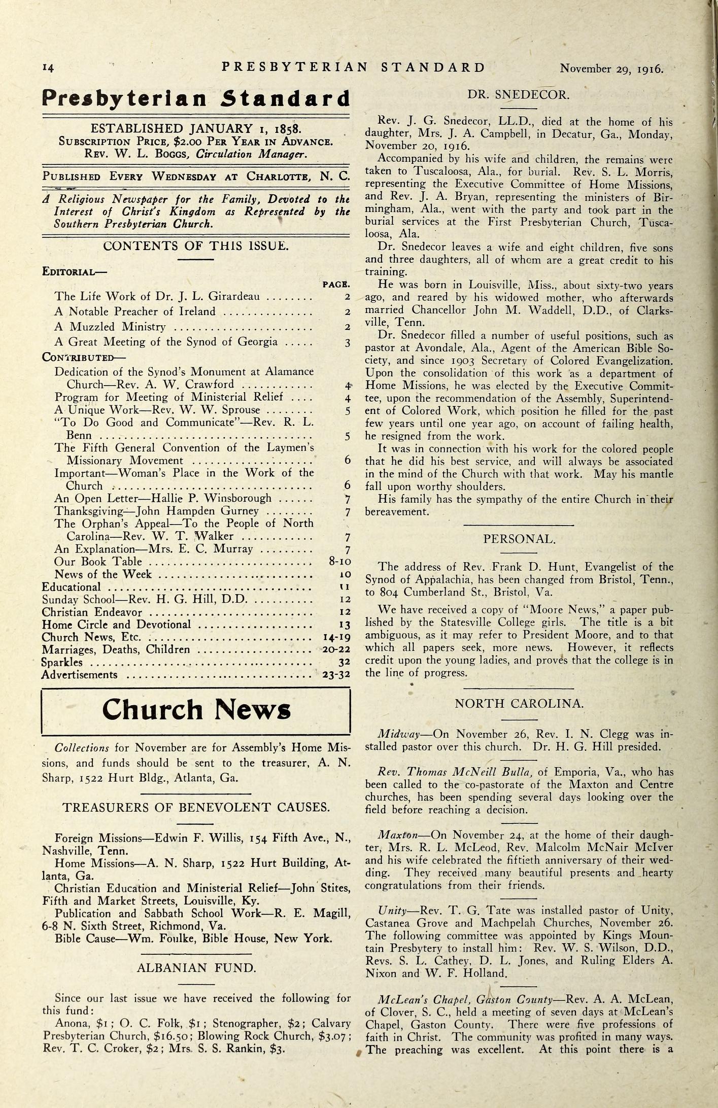 Dr. Snedecor (funeral)